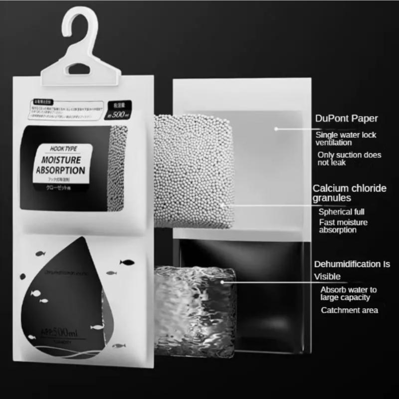 Сумки для осушителя воздуха в шкафу, впитывающие влагу, подвесные мешочки для товаров для помещений