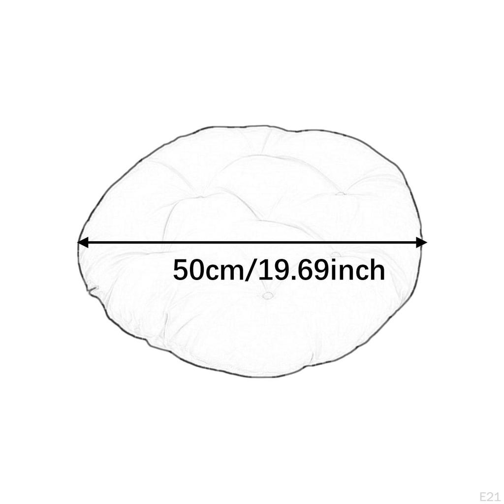 Современная подвесная подушка для кресла-качалки 50 см, удобная и декоративная сменная подушка для