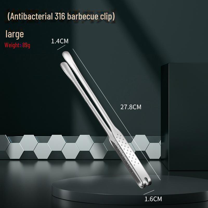 Корейские щипцы для барбекю и кухни из нержавеющей стали 316L