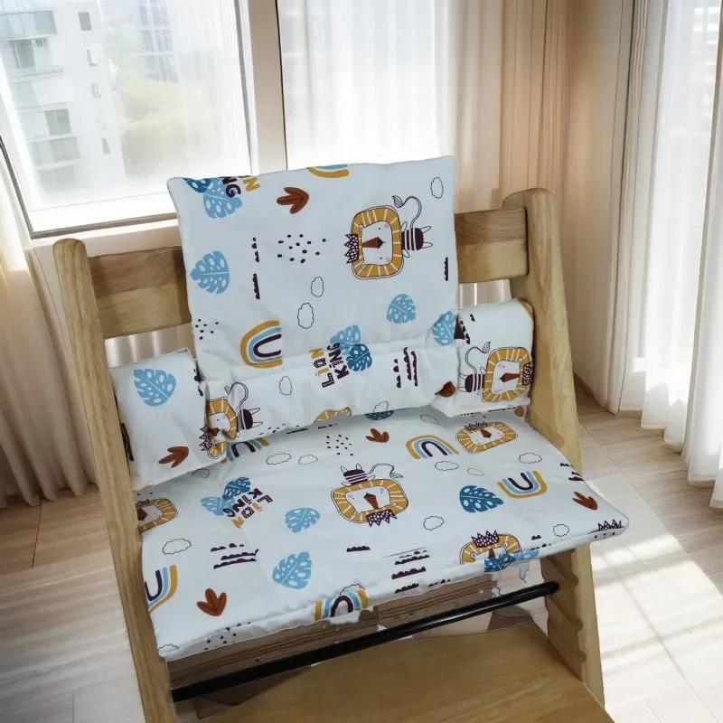 Подушка для детского стульчика для кормления, осенне-зимняя, портативная, нескользящая, интегрированная, аксессуары для стульчика для кормления и роста ребенка