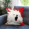 Oil Painting West Highland Terrier Cushion Cover Comfortable Reversible Pillow Cover Ideal for Car Sofa Bedroom  Beyond