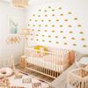 Nordic Kids Room Warm Home Decor Boho Polka Dot Wall Stickers Baby Room