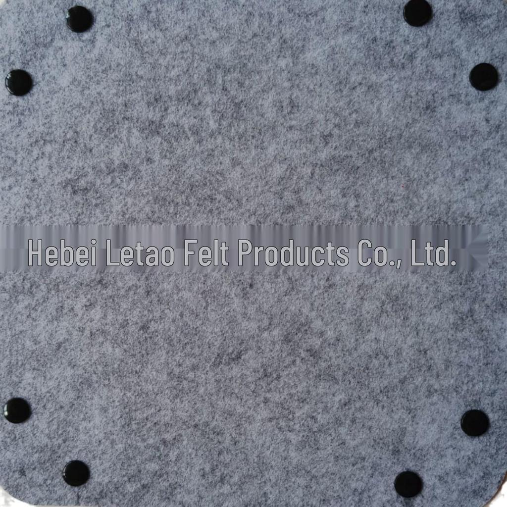 Foldable Felt Storage Tray for Coffee Table Organization