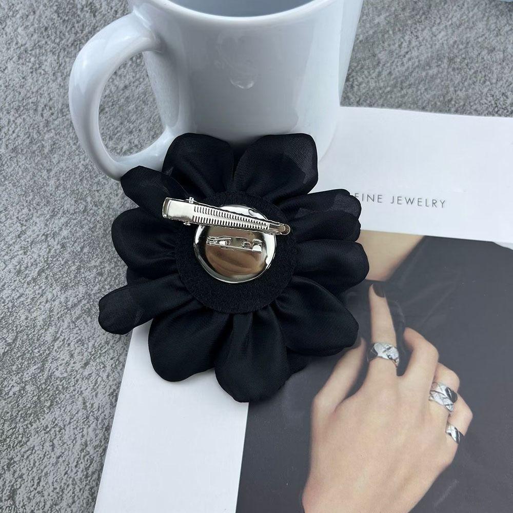 Тканевые аксессуары ручной работы, корсажный костюм, свитер, пальто, тканевые художественные булавки для лацканов, большая цветочная брошь