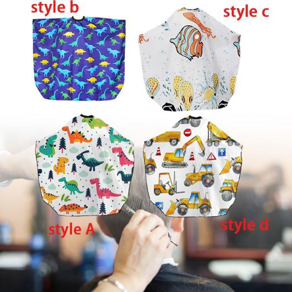 Детская накидка для стрижки волос, симпатичная накидка для салона красоты, парикмахера-стилиста