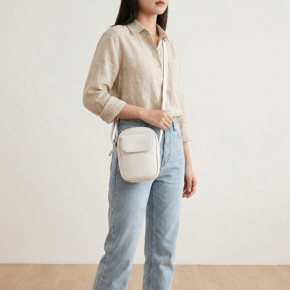 Durable Shoulder Bag Square Phone Purse Casual Crossbody Bag  Women