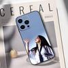 Чехол для телефона singer B-Billie Eilish для iPhone 17,16,15,14,13,12,11,Plus,Pro,Max,Plus,XS, мягкий чехол Черный силикон