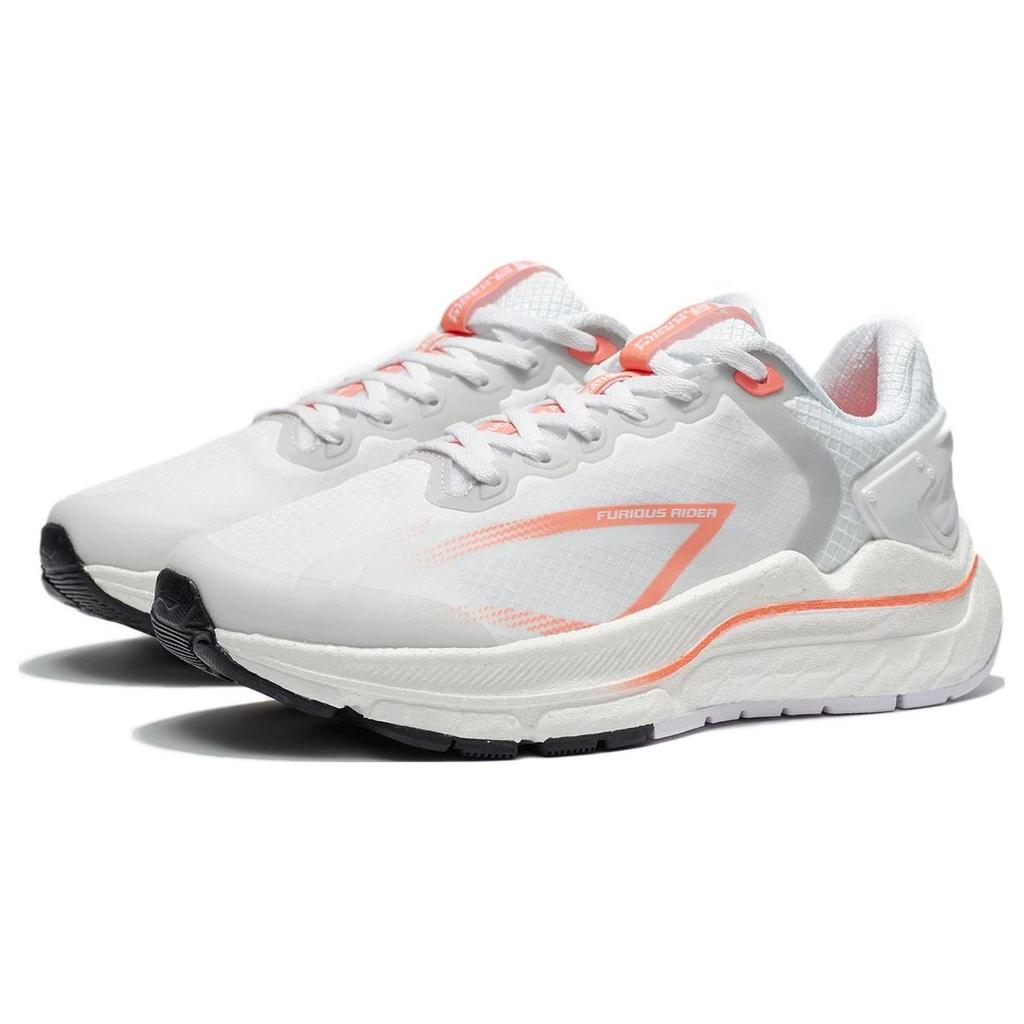 Li-Ning Fierce Steed 5 Lightweight Cushioning Technology Shock Absorption Non-Slip Low-Top Running Shoes Men Running Shoes White ARZR001-14