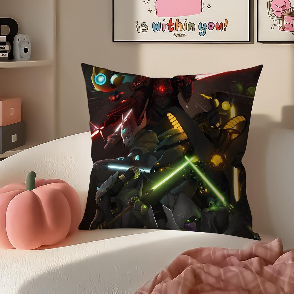 Game SciFi SStarCraft Cushion Cover Pillowcase Short Plush Invisible zipper Room Sofa Cushion Cover