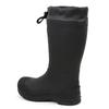Akiriko Moz Rain Tight Hood TPE Urethane Size 23cm Boots, Mid-Length, Fit, & Drawcord, Material, Non-Slip Sole, Liner, Black,