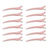 12 шт. салонных заколок для волос набор профессиональных домашних портативных розовых заколок для волос инструмент для укладки