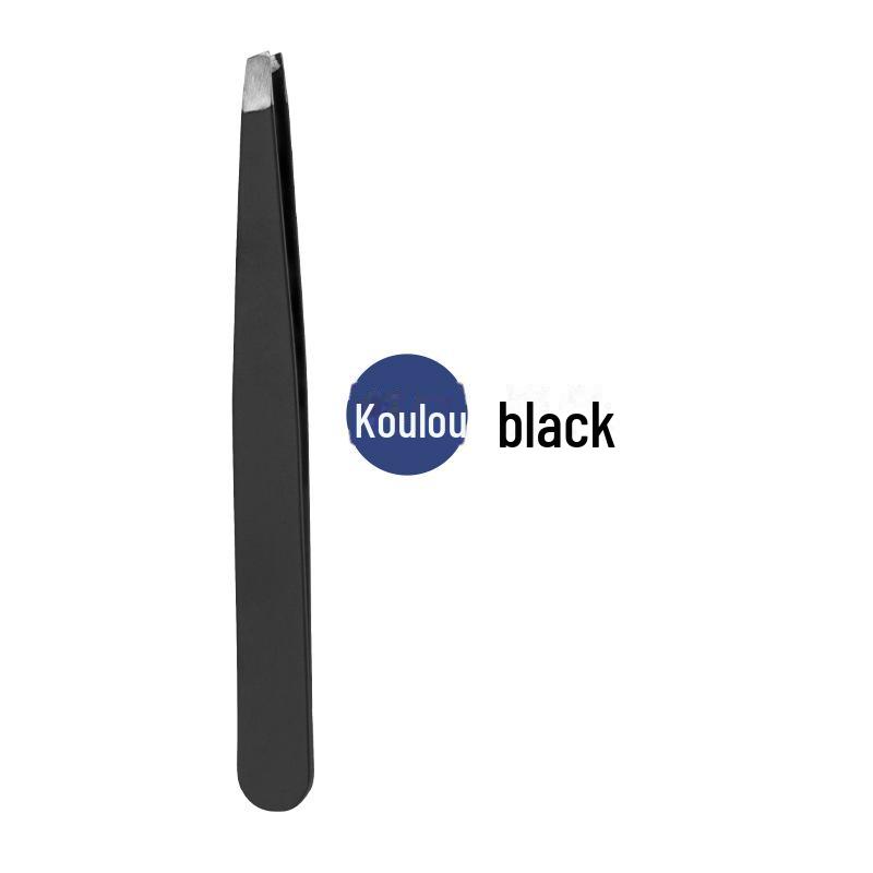 Пинцет для бровей из нержавеющей стали толщиной 1,2 мм со скошенной кромкой для точного удаления волос