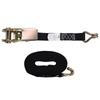 Ratchet Tie-Down Straps 1-Inch X 12Ft Ratchet Straps With Hooks On Both Ends Ratchet Load Straps For Kayak Trucks Paddle Board