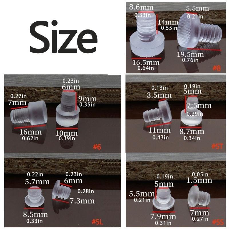 Обновления Резиновая мебельная накладка Защита дверцы шкафа Простая установка для дома