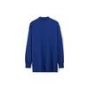SS23 Solid Color Minimalist Versatile Turtleneck Long Sleeve T-Shirt Men Tops Blue IB4775