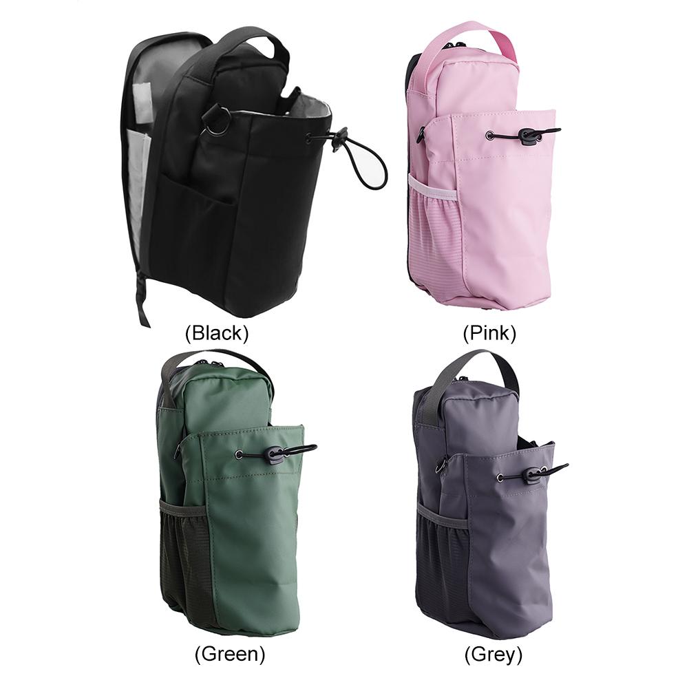 Magnet Water Bottle Pouch Waterproof Phone Holder Crossbody Bag Large Capacity Portable Travel Sports Bag Hiking Camping Bag