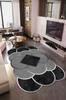 EPeddler Home Modern Pattern, моющаяся нескользящая точечная основа, ковры и коврики нового поколения с цифровой печатью для гостиной, кухни, прихожей
