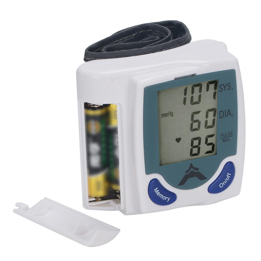 Монитор артериального давления Систолическое/диастолическое давление Частота пульса Измерение на запястье Семейное здравоохранение