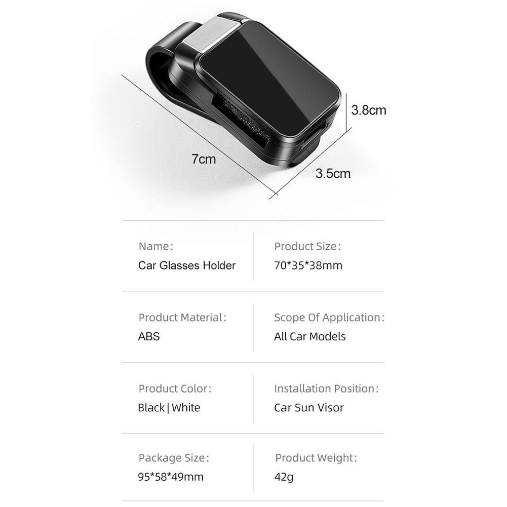Автомобильные солнцезащитные очки держатель солнцезащитный козырек держатель для очков держатель для карточек аксессуары для хранения в салоне Ey P4Y9