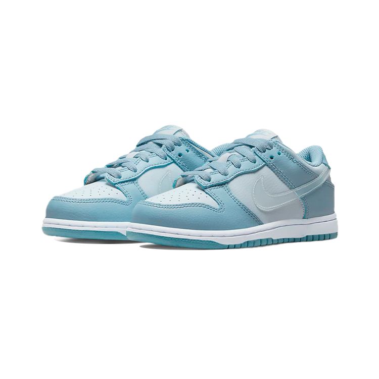 Nike Кроссовки Dunk Low PS Aura Clear для детей, сине-голубые, белые DH9756-401