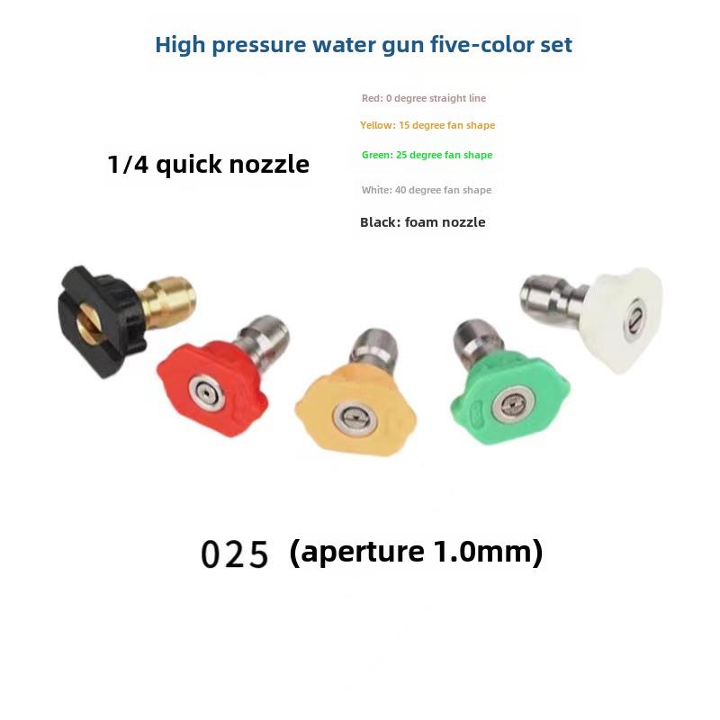 1/4 быстросъемная литиевая аккумуляторная моечная машина с многоугольными насадками