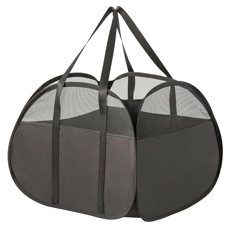 90 л складная корзина для белья складная выдвижная корзина для белья с усиленными ручками для переноски для прачечной ванной комнаты общежития или путешествия