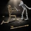 3D-печатная фигурка скелета, подвижная, с несколькими суставами, коллекционная игрушка, настольное украшение для детей, художников, коллекционеров