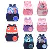 Adorable Cartoon Unicorn School Backpack Durable Nylon For Kids Boys And Girls