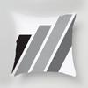 Luxury Home Decoration Cushion Cover Black Gray Dark Black and White Style Pillow Cover Office Sofa Cushion Cover