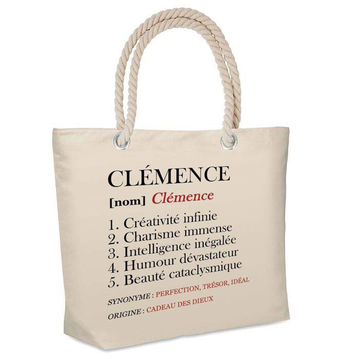 Sac de plage - PLANETEE - isotherme Clémence Définition - Coton - Grande contenance - Imprimé en France