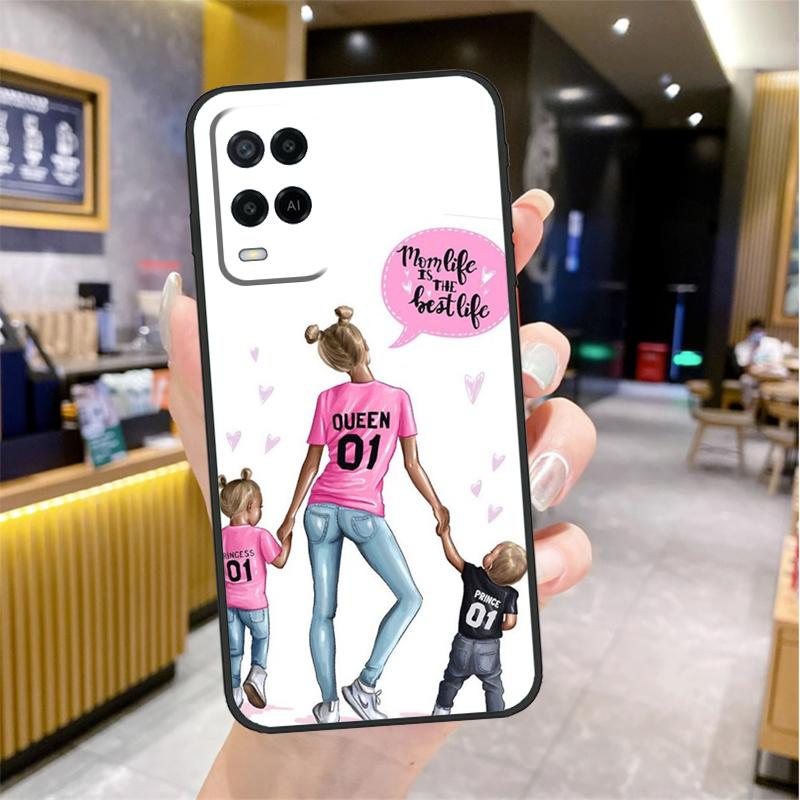СУПЕР МАМА МАМА МАМА МИЛЫЙ МАЛЫШ Чехол Для Oppo A98 A18 A38 A58 A78 A60 A80 A40 A96 A76 A16 A94 A74 A54 A15 A17 A57 A77 A5 Pro