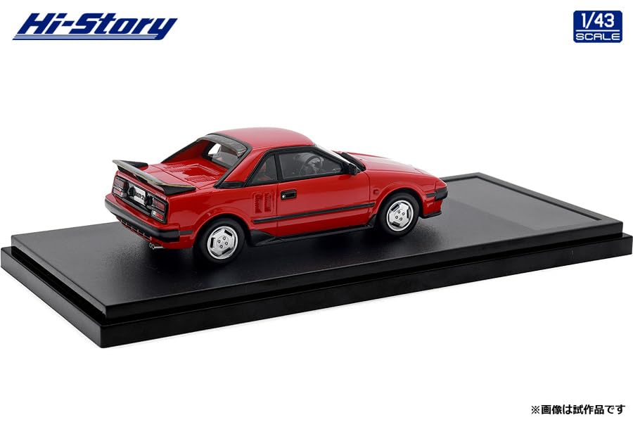 Hi Story Toyota MR2 Super Red II Completed Product 1/43 G-Limited (1984)