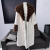 New Style Fur Coat Imitation Fur Long Imitation Mink Fur Coat for Women