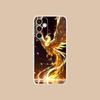 Роскошный Чехол для Мобильного Телефона Феникс для Samsung Galaxy S25 S24 S23 S22 S21Plus FE Ultra Прозрачный Цветной Чехол для Телефонов Красивый