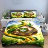 Football-Themed Bedding Set Bedding Duvet Cover Set Duvet Cover Pillowcases Home Decor (1 * Duvet Cover 2 * Pillowcases, without duvet insert)
