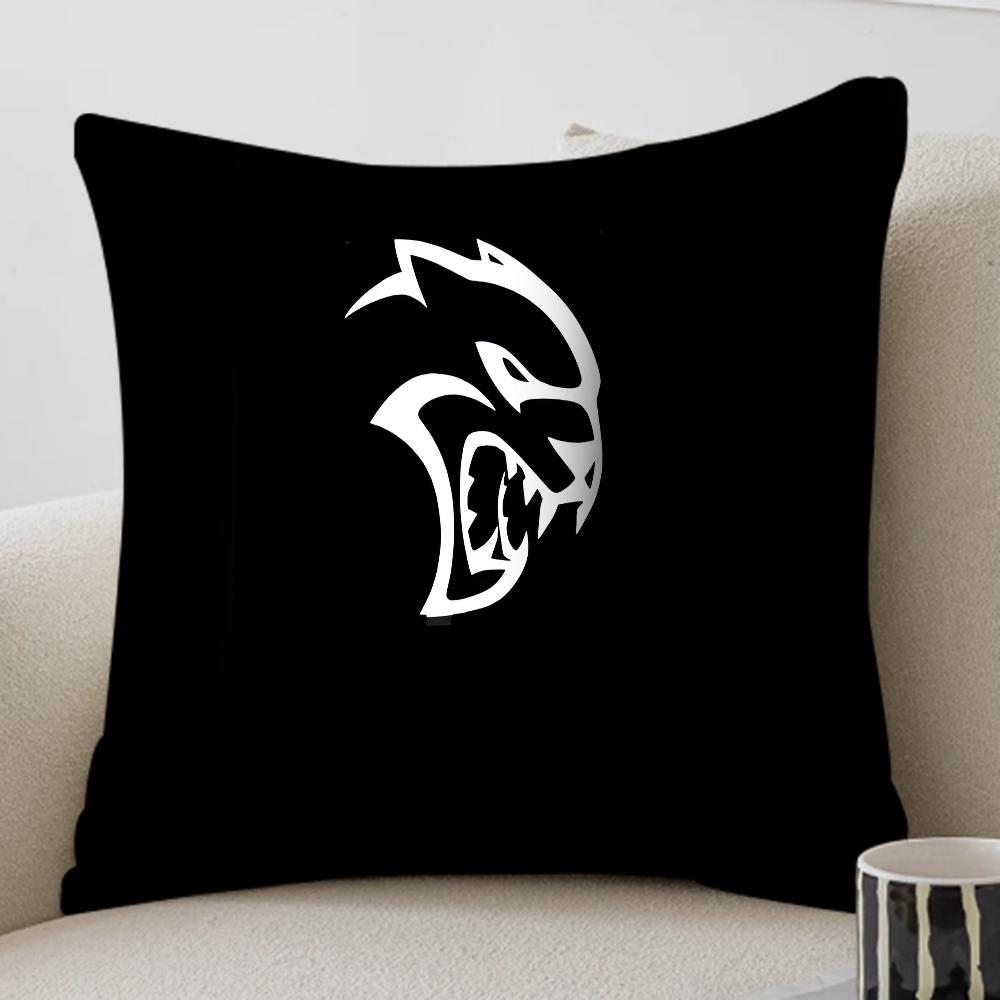 SRT Hellcat Demon Dodge car Pillow Cushion Cover Pillowcase Living Room Sofa Home Decor Customized