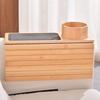 Подставка для подлокотника дивана Yousheng Bamboo с подстаканником, противоскользящий поднос для дивана, складной столик для дивана, телефон, пульт дистанционного управления