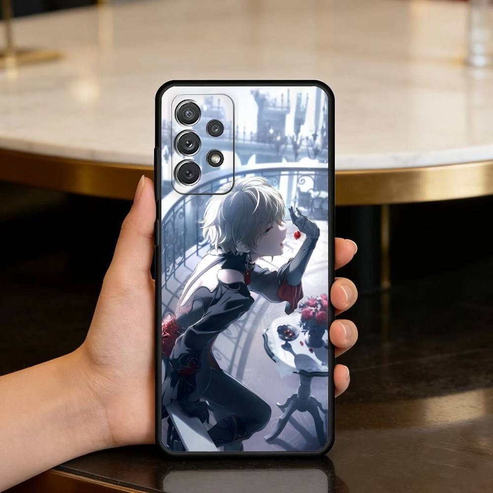 A-Alien S-Stage L-Luka Чехол для телефона Samsung Galaxy A73,A72,A71,A70,A53,A52,A51,Мягкий силиконовый черный чехол
