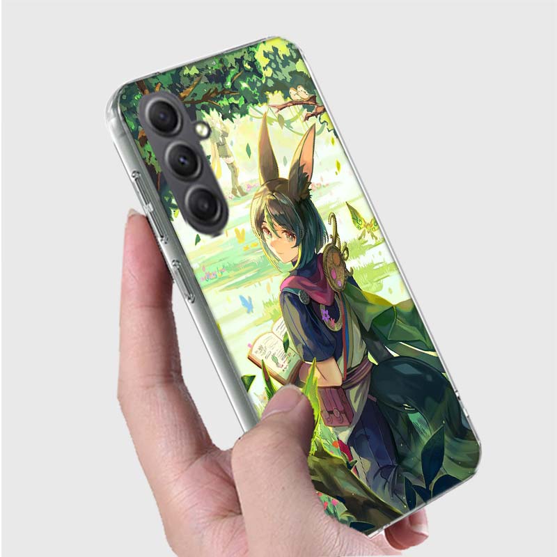 Genshin Impact Tighnari Phone Case for Samsung A16 A26 A36 A56 A17 A37 A57 A07 A06 A02S A03 A04S A05S Galaxy Note 20 10 A50S A71