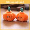 Plush Mini Pumpkin Keychain Super Soft Short Plush Toy Halloween Decor Home