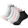 Women Ankle Running Socks Outdoor Sports Colorful Cotton Thin Breathable Athletic Short Invisible Low Cut Boat Socks