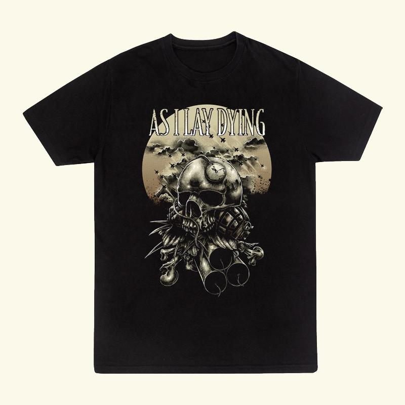 As I Lay Dying Band Gift For Fans Heavy Cotton Black Unisex Shirt BL307