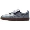 Кроссовки Killshot 2 Leather Premium Tiempo Pack - Металлический Cool Grey Унисекс Черный с Коричневой Подошвой IM4842-099