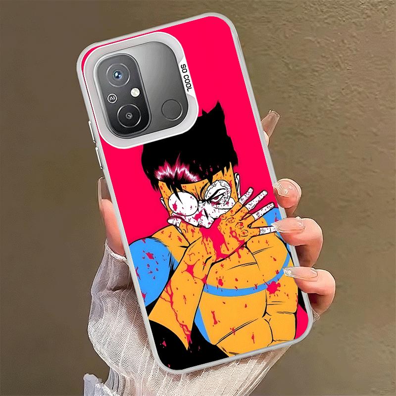I-Invincible Аниме Ударопрочный Чехол для Телефона для Xiaomi Poco X7 X6 X5 X3 Pro F7 Ultra M8 Redmi 15C 15 14C 13C 12C 10C 13 12 10