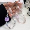 Anti-Lost Mobile Phone Lanyard Strap Hand-beaded Bag Pendant Cute Car Keychain