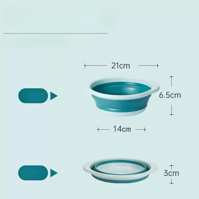 Складной умывальник для путешествий на открытом воздухе Портативный пластиковый складной умывальник Складной пластиковый умывальник для стирки и мытья посуды