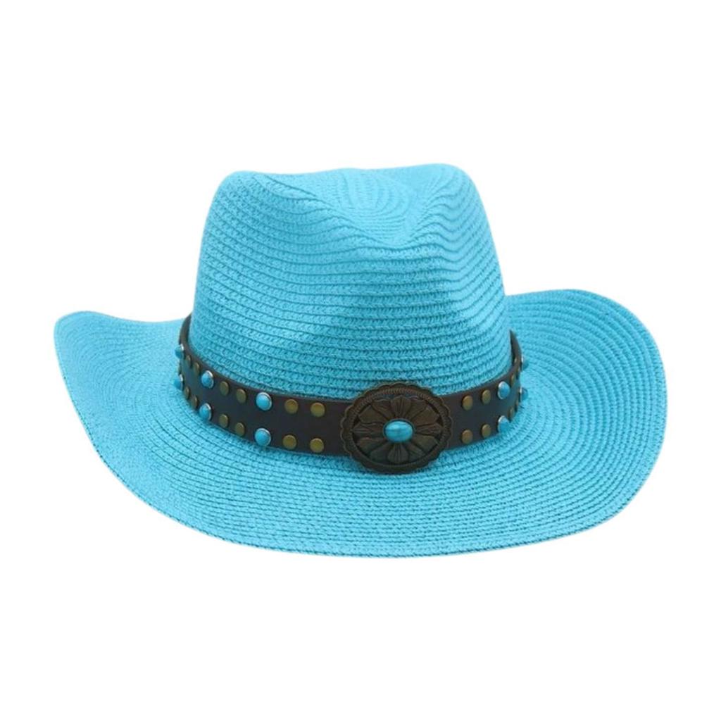 Западная ковбойская шляпа Знаменитая Ветряная Пляжная Дорожная Соломенная Шляпа Ручной Работы Дышащая Соломенная Шляпа