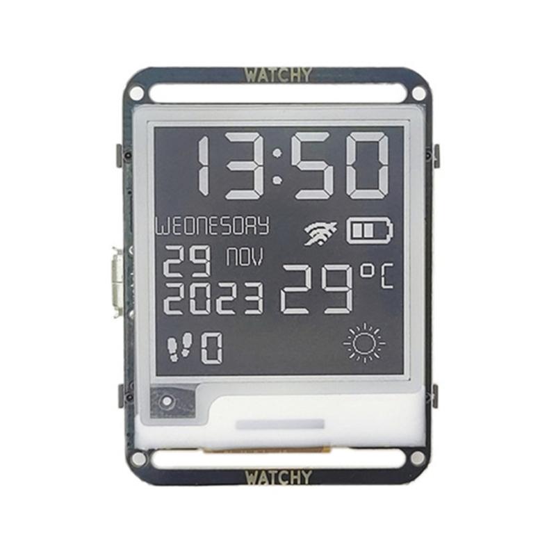 Intelligent Watch ESP32 WIFI Bluetoothcompatible Programmable Watch E Paper Watch With Open Source Hardware And Software