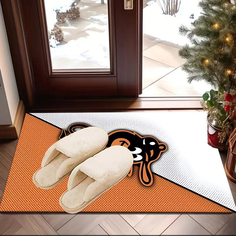 Baltimore Basketball Area Rug Suitable for Indoor And Outdoor,Carpets for Kitchens, Homes, Offices, Living Rooms,Home Decor,Christmas Gift