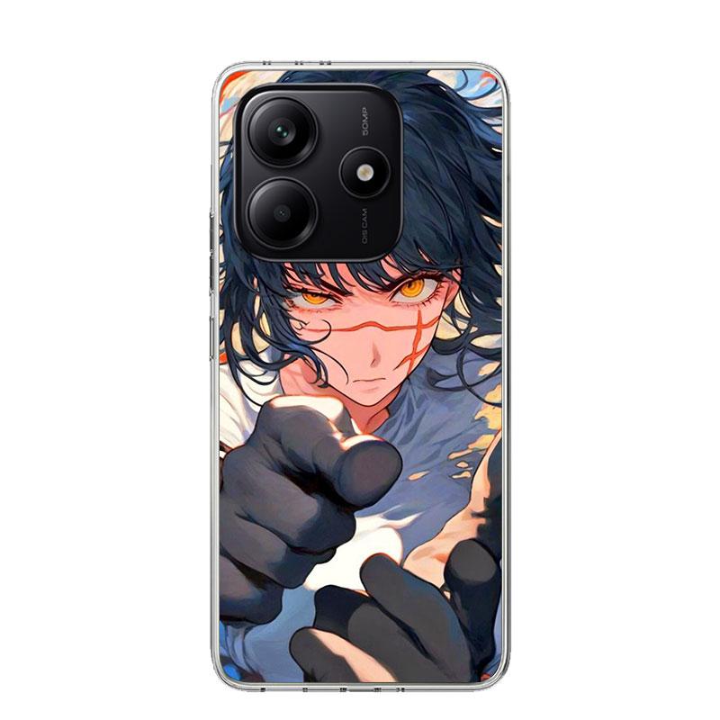 Чехол для телефона Chainsaw Man Yoru War Devil для Xiaomi Redmi Note 15 14 13 12S 12 Pro Plus 11S 11E 11 11T 10S 10 Арт Мягкий Рисунок
